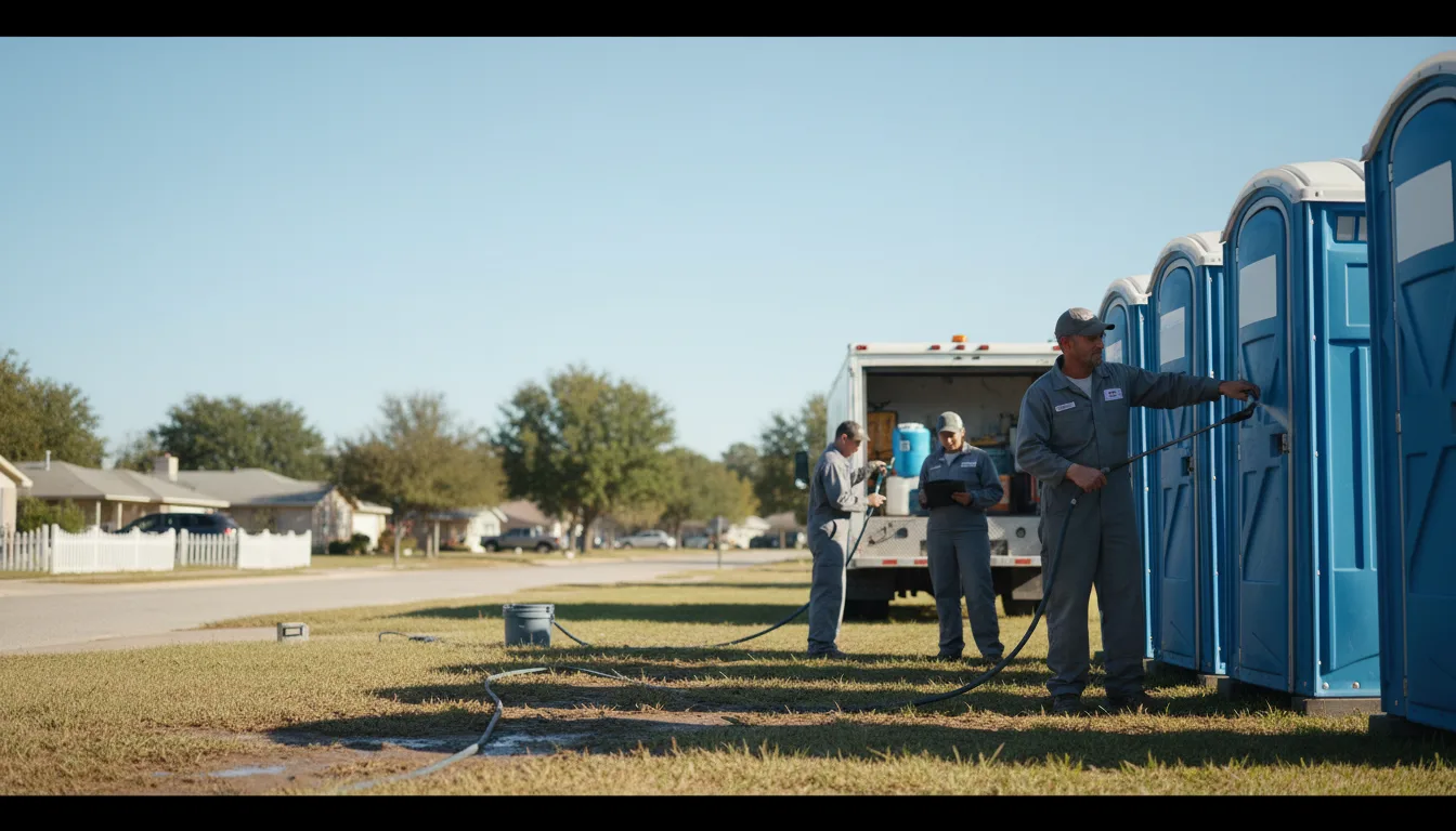 Long-Term Portable Toilet Rental in Colcord, OK near me